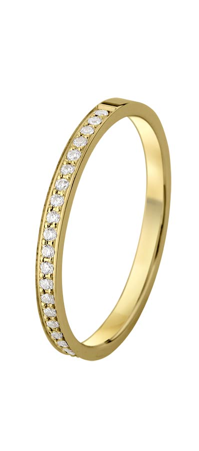 533687-5100-001 | Memoirering Zwickau 533687 585 Gelbgold, Brillant 0,185 ct H-SI100% Made in Germany   1.620.- EUR   